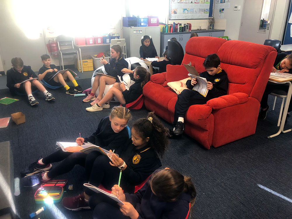 Flexible Seating Bolsters Classroom Learning